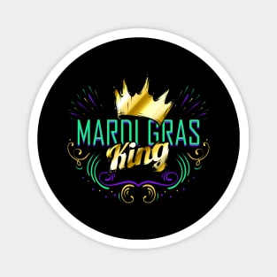 Logo King of Mardi Gras Magnet